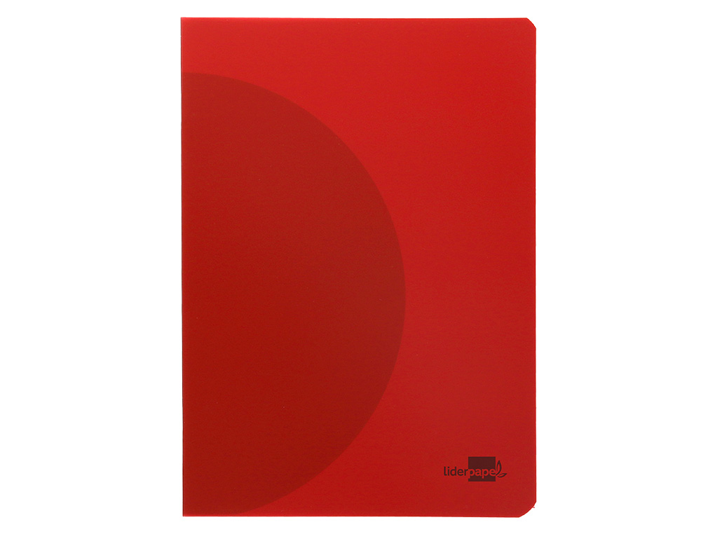 LIBRETA LIDERPAPEL 360 TAPA DE PLASTICO A5 48 HOJAS 90G/M2 HORIZONTAL CON MARGEN COLORES SURTIDOS