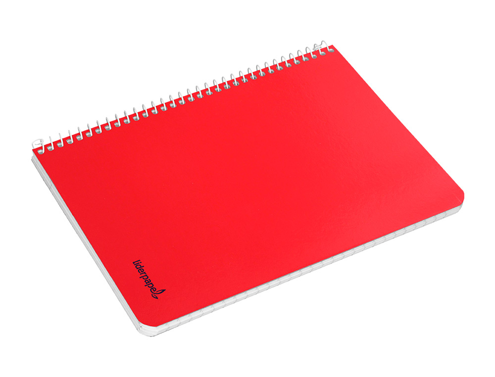 CUADERNO ESPIRAL LIDERPAPEL CUARTO SMART TAPA BLANDA 80H 60GR CUADRO 4MM CON MARGEN COLORES SURTIDOS