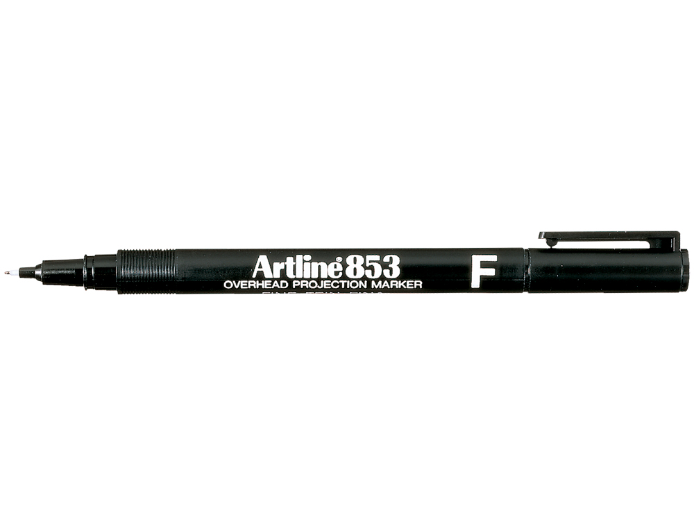 ROTULADOR ARTLINE RETROPROYECCION PUNTA FIBRA PERMANENTE EK-853 NEGRO -PUNTA REDONDA 0.5 MM