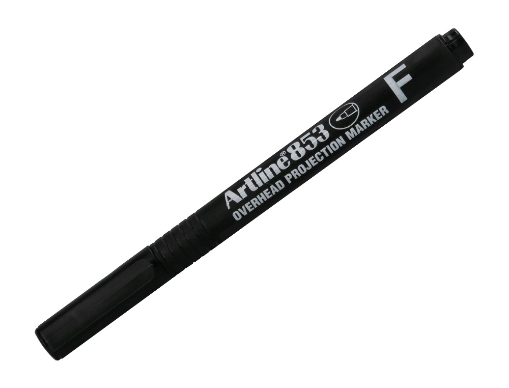 ROTULADOR ARTLINE RETROPROYECCION PUNTA FIBRA PERMANENTE EK-853 NEGRO -PUNTA REDONDA 0.5 MM