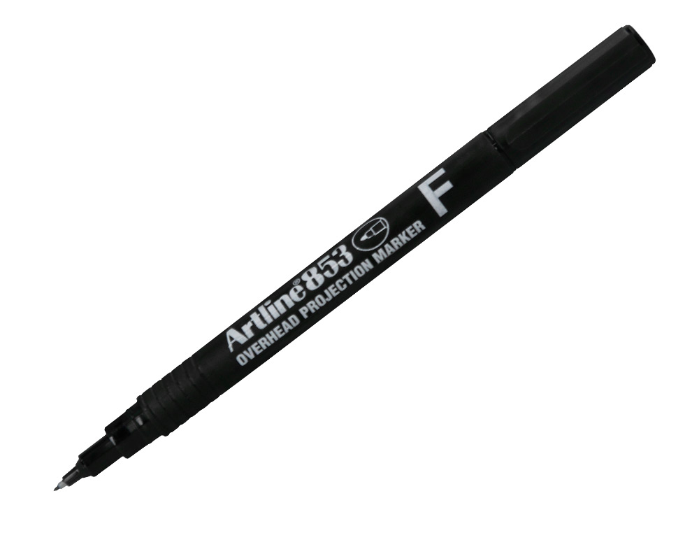 ROTULADOR ARTLINE RETROPROYECCION PUNTA FIBRA PERMANENTE EK-853 NEGRO -PUNTA REDONDA 0.5 MM