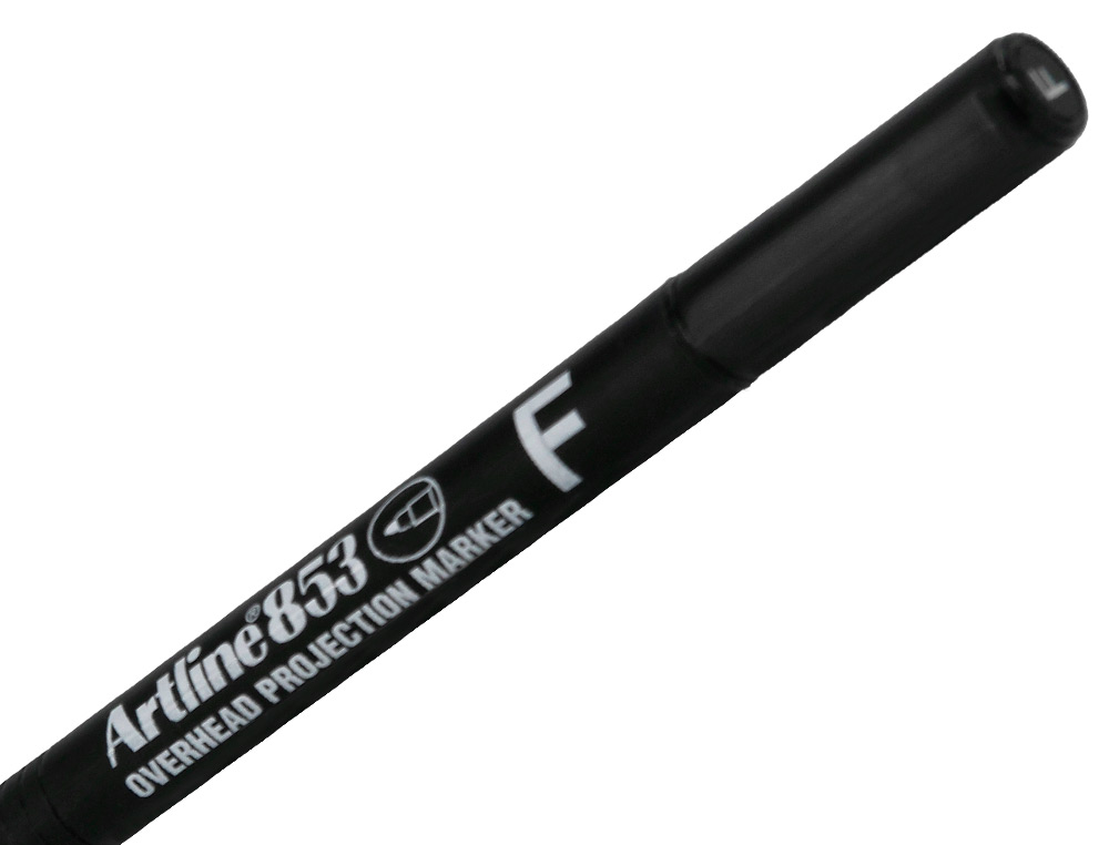 ROTULADOR ARTLINE RETROPROYECCION PUNTA FIBRA PERMANENTE EK-853 NEGRO -PUNTA REDONDA 0.5 MM