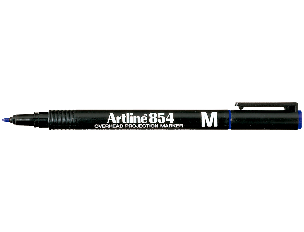 ROTULADOR ARTLINE RETROPROYECCION PUNTA FIBRA PERMANENTE EK-854 AZUL -PUNTA REDONDA 1 MM
