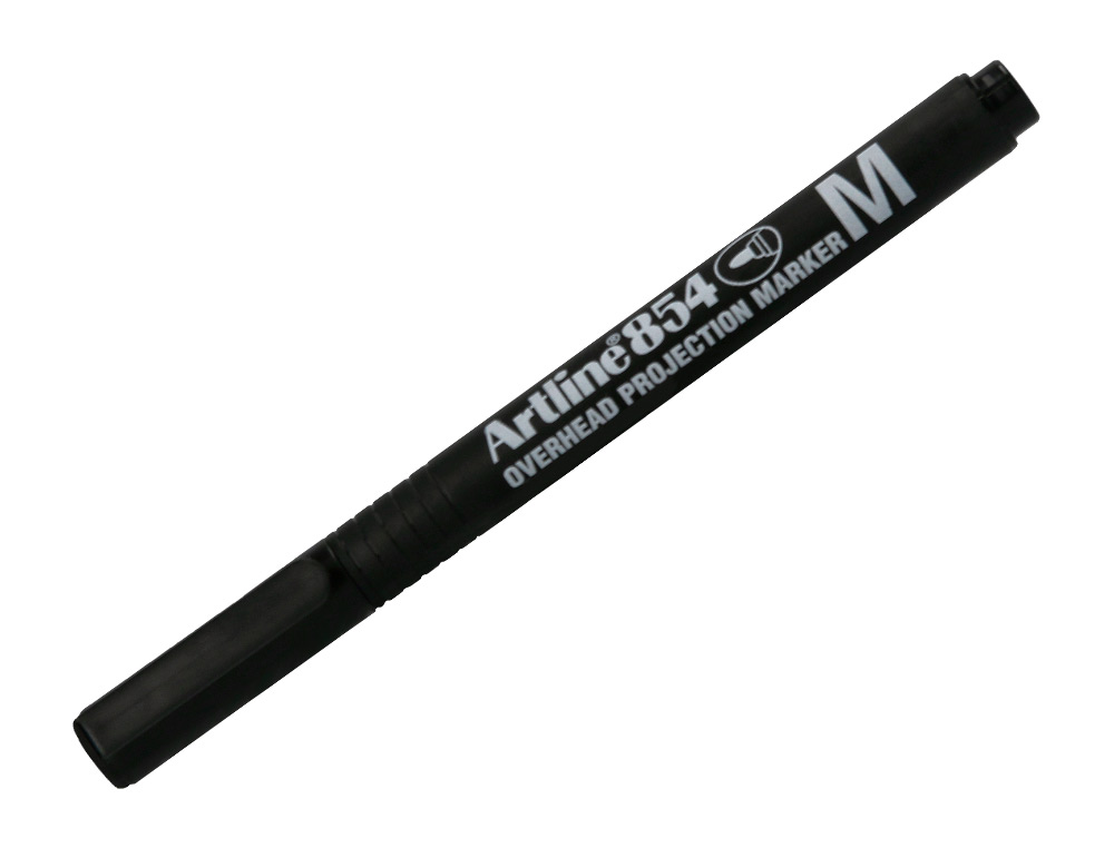 ROTULADOR ARTLINE RETROPROYECCION PUNTA FIBRA PERMANENTE EK-854 NEGRO -PUNTA REDONDA 1 MM