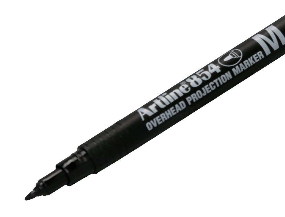 ROTULADOR ARTLINE RETROPROYECCION PUNTA FIBRA PERMANENTE EK-854 NEGRO -PUNTA REDONDA 1 MM