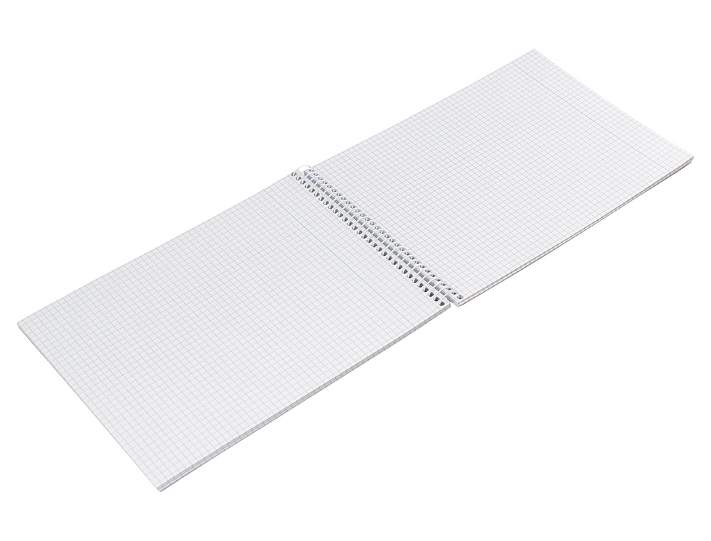 CUADERNO ESPIRAL LIDERPAPEL DIN A5 APAISADO SMART TAPA BLANDA 80H 75GR CUADRO 4MM CON MARGEN COLORES SURTIDOS