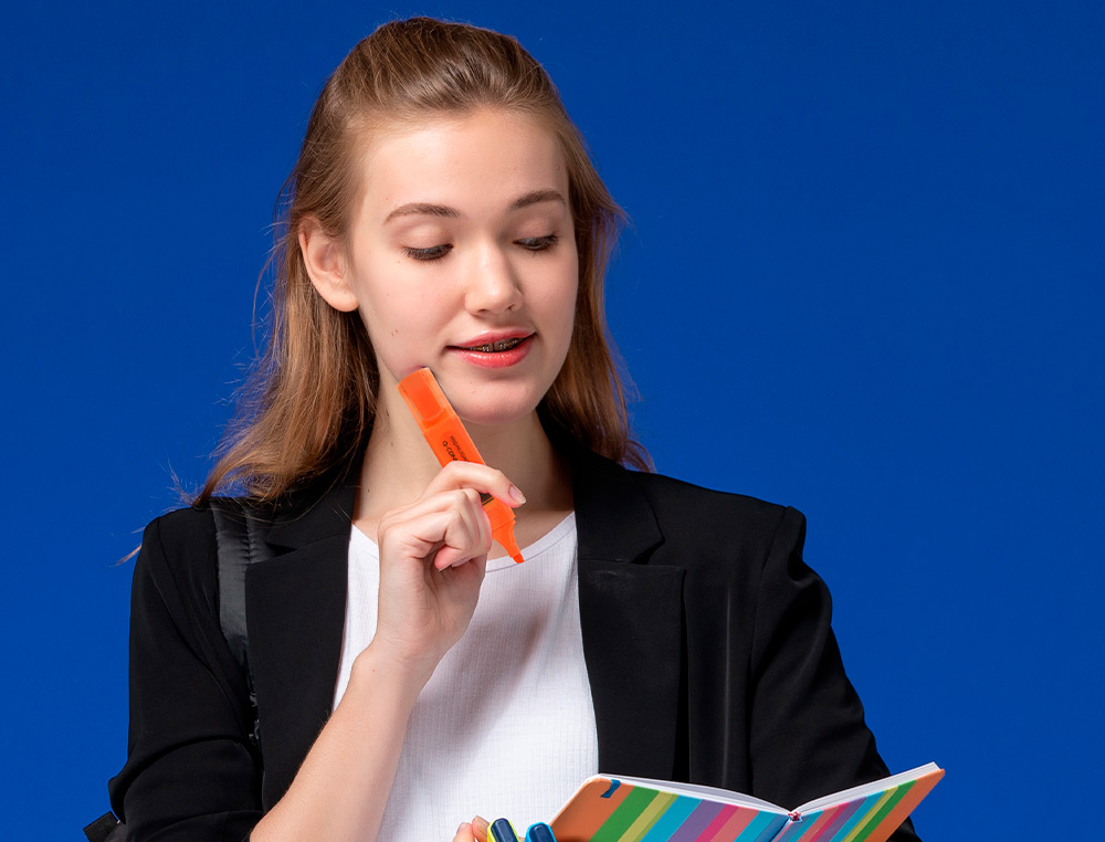 ROTULADOR Q-CONNECT FLUORESCENTE NARANJA PUNTA BISELADA