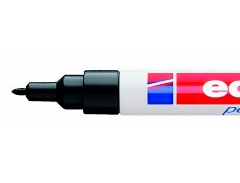 ROTULADOR EDDING MARCADOR PERMANENTE 400 NEGRO PUNTA REDONDA 1 MM RECARGABLE